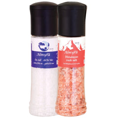 Almyra Salt with Grinder 360g