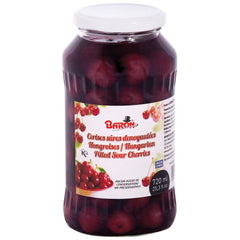 Baron Red Sour Pitted Cherries 720ml