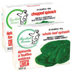 Bartlett Farms Frozen Spinach 300g