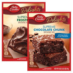 Betty Crocker Supreme Brownie Mix 440-550g