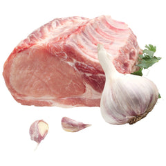 Supermarché PA Fresh Bone-In Pork Loin Roast approx. package 1kg