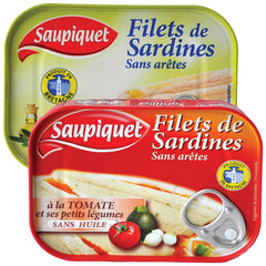 Saupiquet Boneless Sardine Fillets 100g