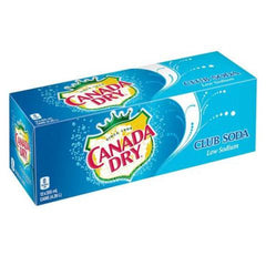 Canada Dry Club Soda 12x355ml