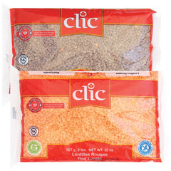 Clic Lentils 907g