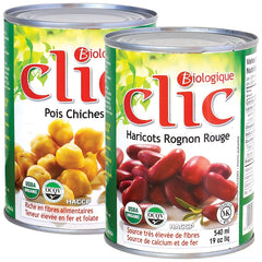 Clic Canned Organic Legumes 540ml