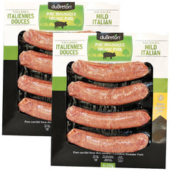 Du Breton Organic Pork Sausages 4x100g