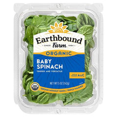 Earthbound Farm Organic Baby Spinach 142g