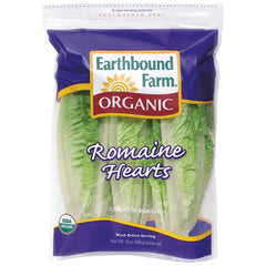 Earthbound Farm Organic Romaine Hearts pack of 3