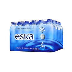 Eska Case of Natural Spring Water 24x500ml