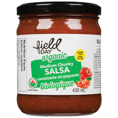 Field Day Organic Medium Chunky Salsa 430ml