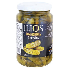 Ilios Gherkins 370ml