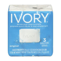 Ivory Soap Bars 3x90g