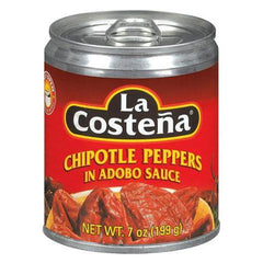 La Costena Chipotle Peppers in Adobo Sauce 186g