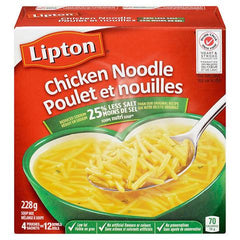Lipton Chicken Noodle Dry Soup Mix 228g (4 pouches)