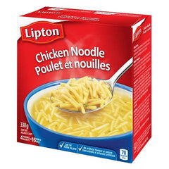 Lipton Chicken Noodle Dry Soup Mix 338g (4 pouches)