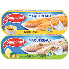 Saupiquet Mackerel Fillets 120-176g