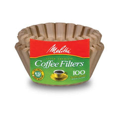 Melitta Brown Basket Coffee Filters 100 units
