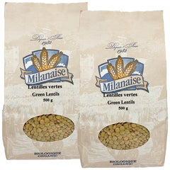 Milanaise Organic Dried Lentils 500g