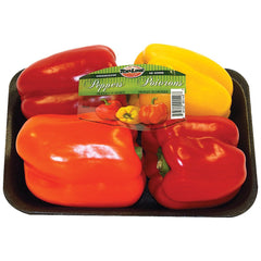 Supermarché PA Mixed Greenhouse Peppers pack of 4