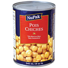 Nupak Chick Peas 540ml