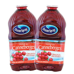 Ocean Spray Cranberry Cocktail or Juice 1.89L