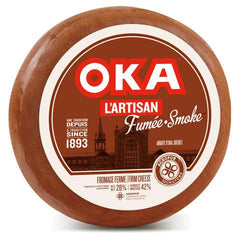 Agropur Smoked Artisan Oka Cheese approx. package 200g