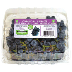 Supermarché PA Ontario Blue Grapes 2L Basket