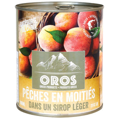 Oros Canned Peaches in Light Syrup 796ml