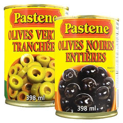 Pastene Olives 398ml