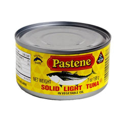 Pastene Solid Light Tuna In Vegetable Oil 198g