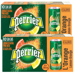 Perrier Carbonated Natural Spring Water 10x250ml