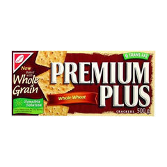 Premium Plus Whole Wheat Crackers 500g