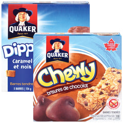 Quaker Granola Bars 150-156g