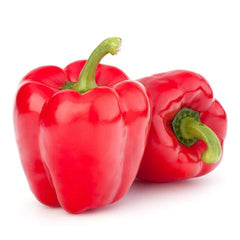 Supermarché PA Organic Red Peppers per package (approx. weight 530g)