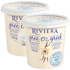 Riviera Reduced Sugar Greek Yogurt 750g