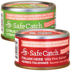 Safe Catch Seasoned Wild Pink Salmon 85g