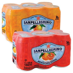 San Pellegrino Carbonated Beverages 6x330ml