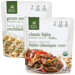 Simply Organic Organic Simmer Sauces 227g