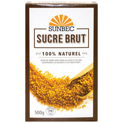 Sunbec 100% Natural Raw Sugar 500g