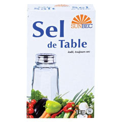 Sunbec Table Salt 1kg
