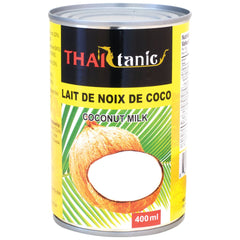 Thai Tanic Coconut Milk 400ml
