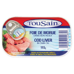 Tousain Cod Liver 115g