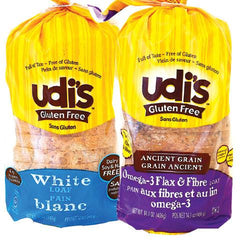 Udi's Gluten Free Bread 340-406g