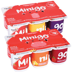 Yoplait Minigo Yogurt 6x60g