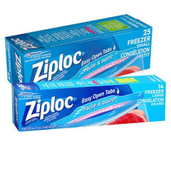 Ziploc Freezer Bags 14-19 units